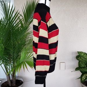 Dress Barn Sweaters - Dressbarn black, shimmer gold, and red sweater Dress Barn Sweaters - Dressbarn black, shimmer gold, and red sweater
